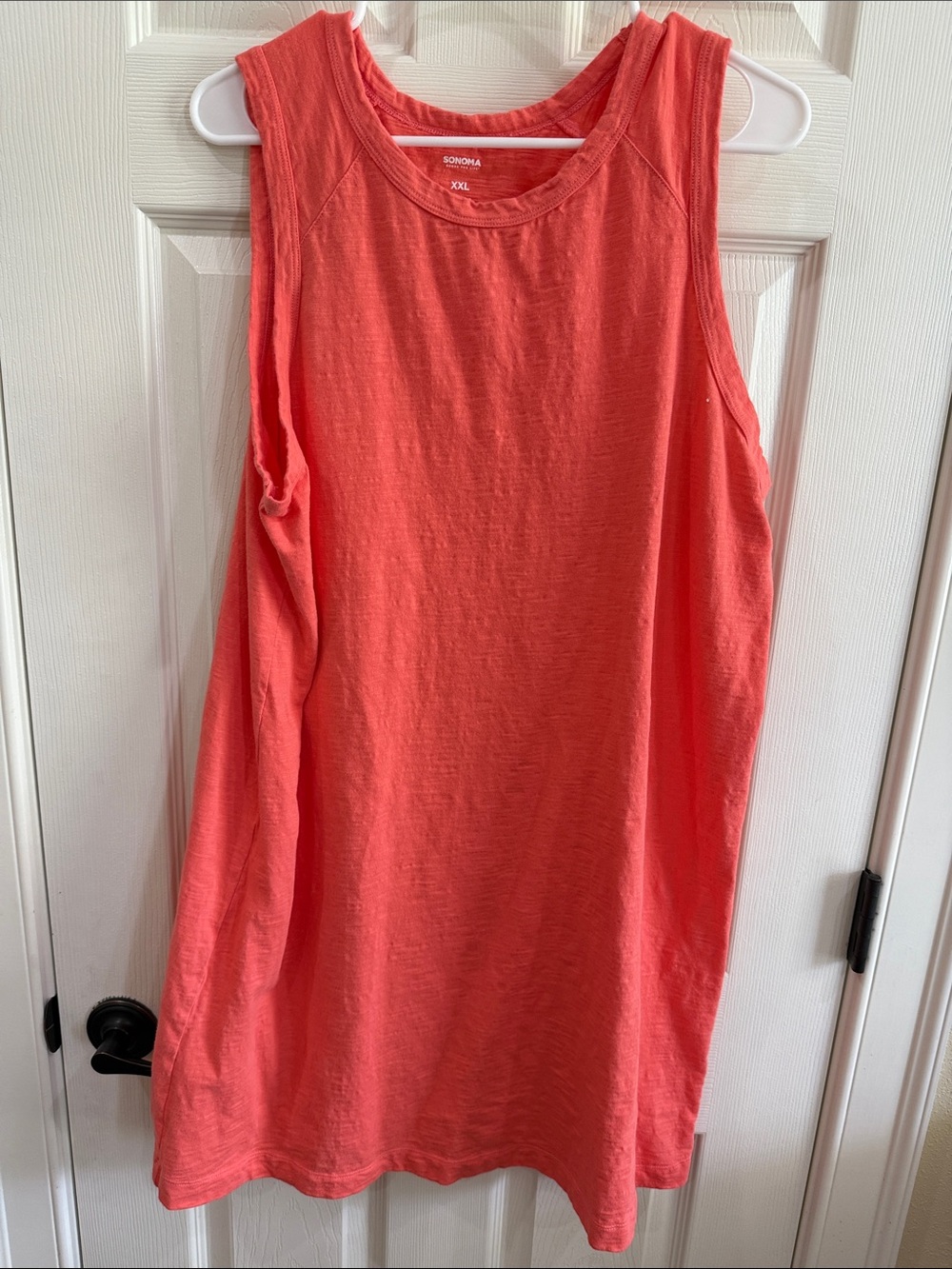 SONOMA Goods for Life Coral A-Line Sleeveless tank dress